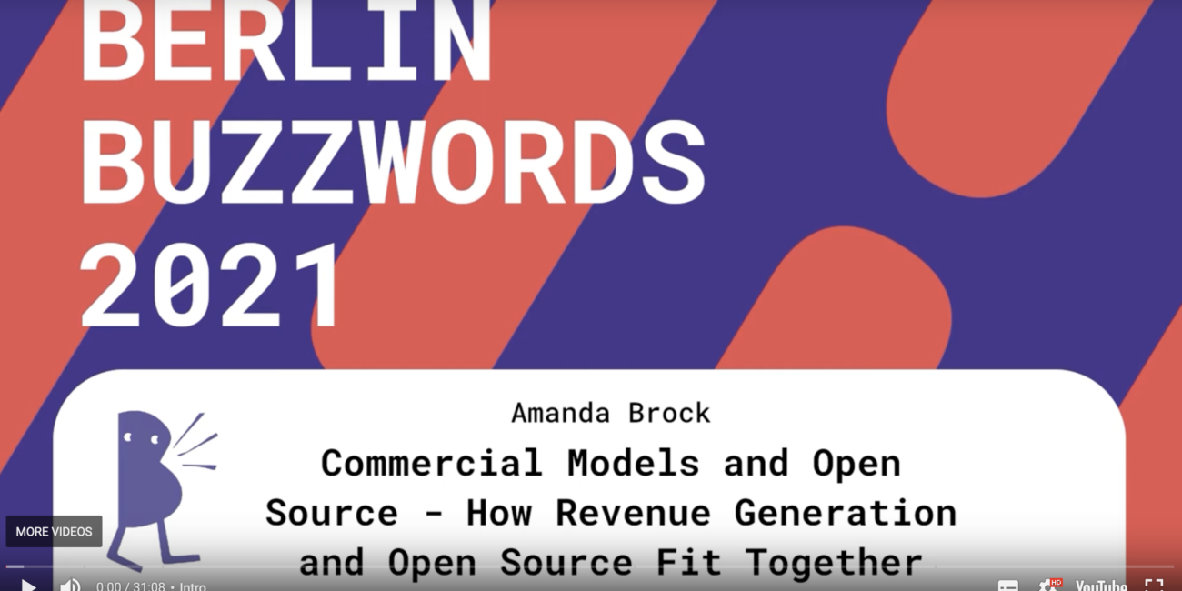 Commercial Models and Open Source: How Revenue Generation & Open Source Fit Together