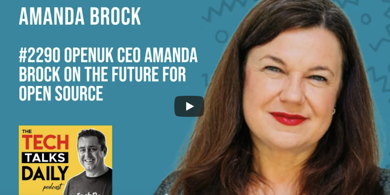 OpenUK CEO Amanda Brock On The Future For Open Source