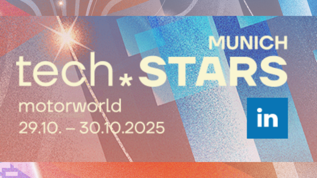 29 – 30 September 2025, tech*STARS, Keynote Speaker, Munich