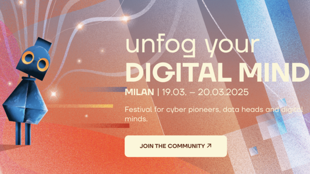 19 – 20 March 2025, tech*STARS, unfog your DIGITAL MIND, Keynote Speaker, Milan