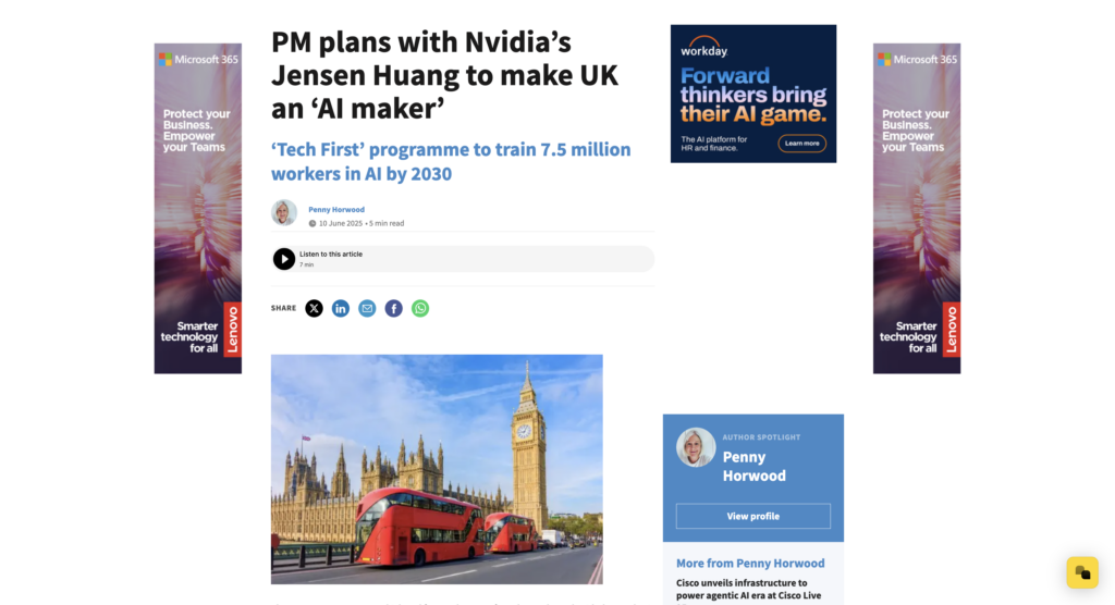 Reporting Keir Starmer’s keynote at London Tech Week, Computing quote CEO, Amanda Brock on where open source can bring the missing practical experience