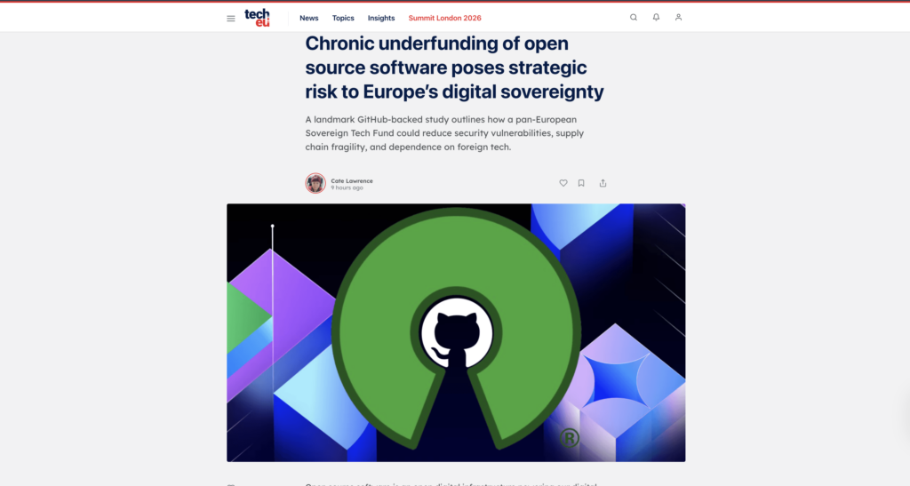 GitHub’s focus on a fund for the EU is a great start, says Amanda Brock, but what more can a holistic view of open source usage and funding achieve?