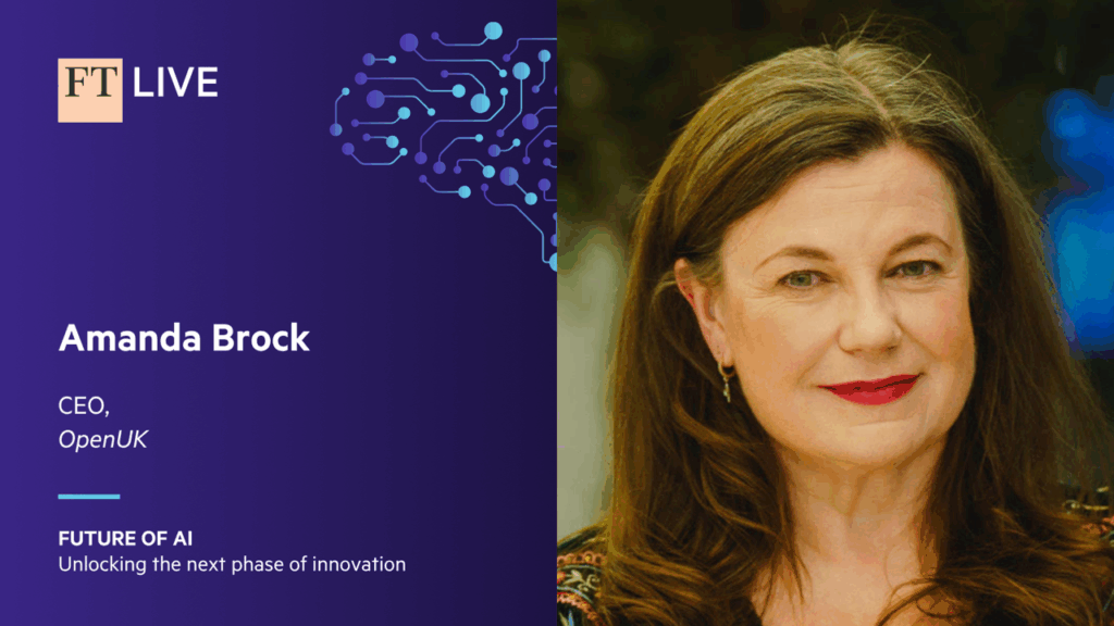 6 November, FT Future of AI conference, Panel, “AI’s open source moment — opportunity, disruption and risk”, London