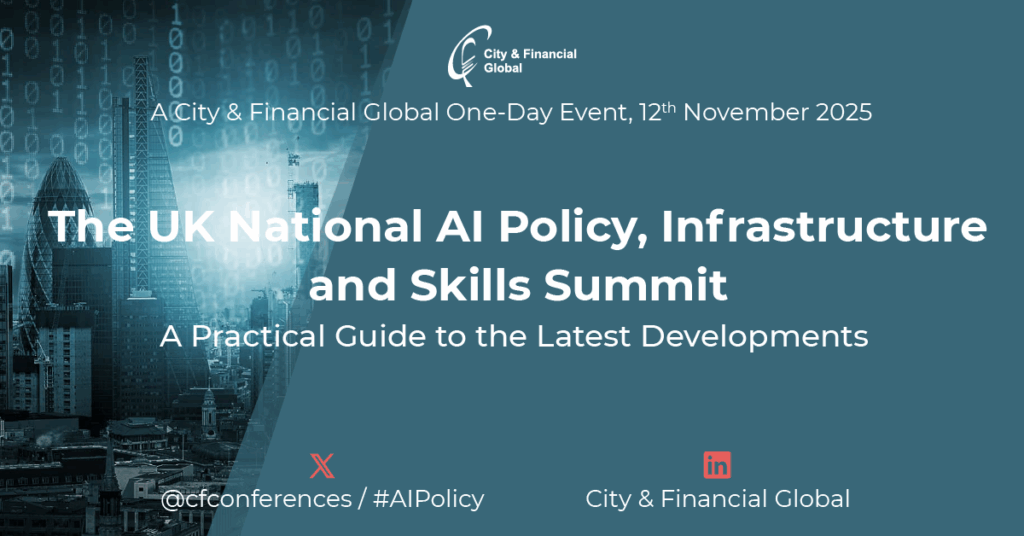 12 November, The UK National AI Policy, Infrastructure and Skills Summit, Talk, London