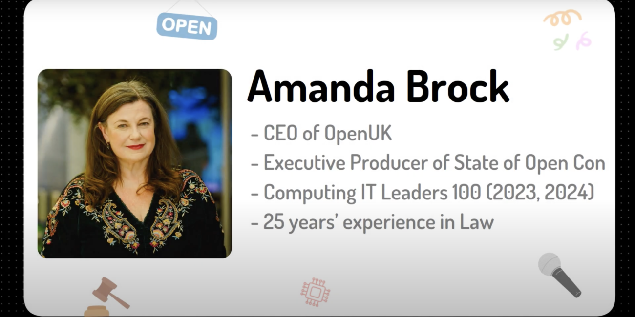 Amanda Brock: AI policy, open source, and neurodiversity – waffleByte