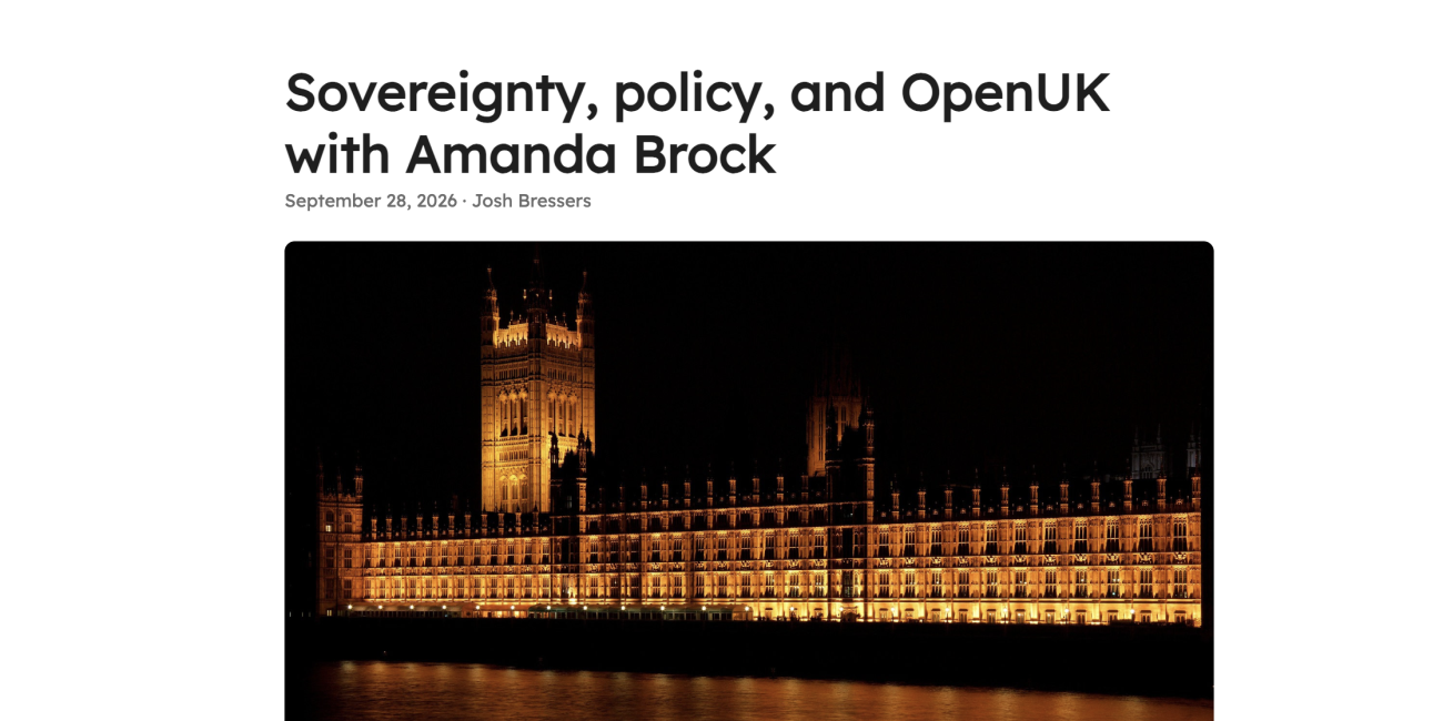 Sovereignty, policy, and OpenUK with Amanda Brock, Open Source Security Podcast