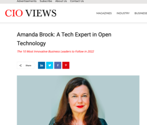 Amanda Brock: A Tech Expert in Open Technology