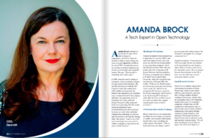 CIO Views featuring Amanda Brock “A Tech Expert in Open Technology”