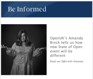 OpenUK’s Amanda Brock tells us how new State of Open event will be different