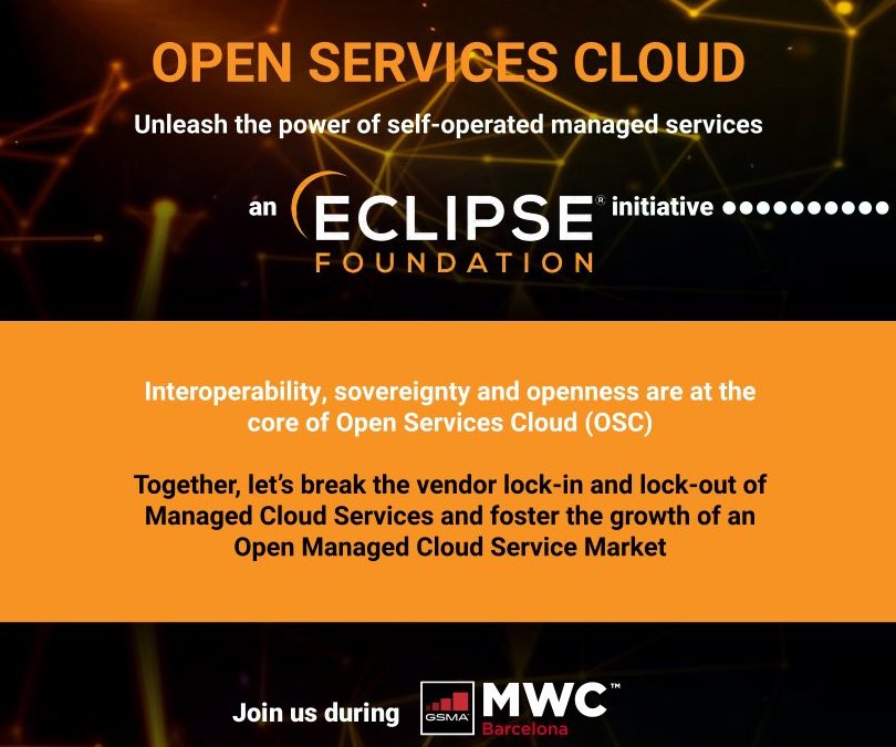 MWC Eclipse Foundation, Panel, “Open Services Cloud”, Barcelona