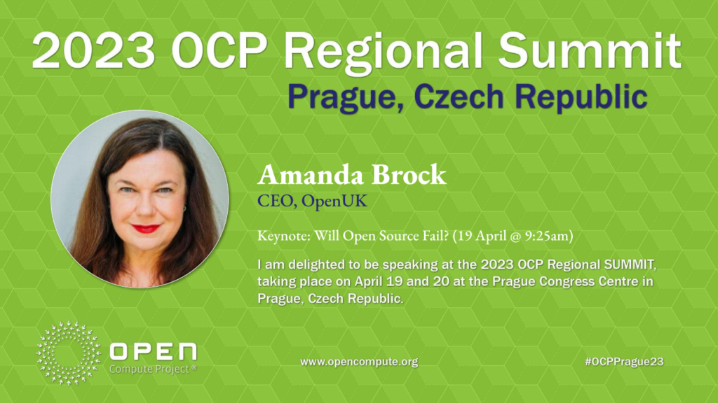 OCP Regional Summit 2023, Keynote, Will Open Source Fail?, Prague