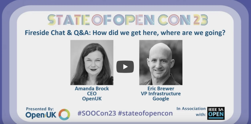 State of Open Con 23, Plenaries, Fireside Chat & Audience Q&A: How did we get here, where are we going?, London