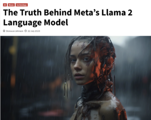 Fagen wasanni reports The Truth Behind Meta’s Llama 2 Language Model