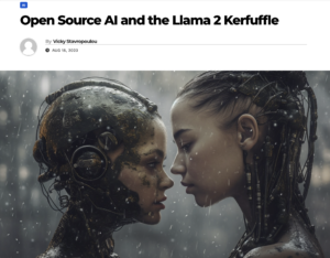 CityLife reports Open Source AI and the Llama 2 Kerfuffle
