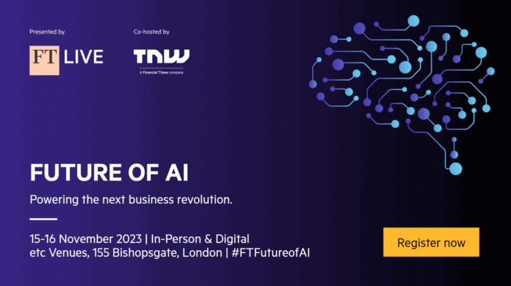 Future of AI Summit 2023, Panel, “In Conversation: The AI Divide – Will data inequality destroy healthy competition?”, London